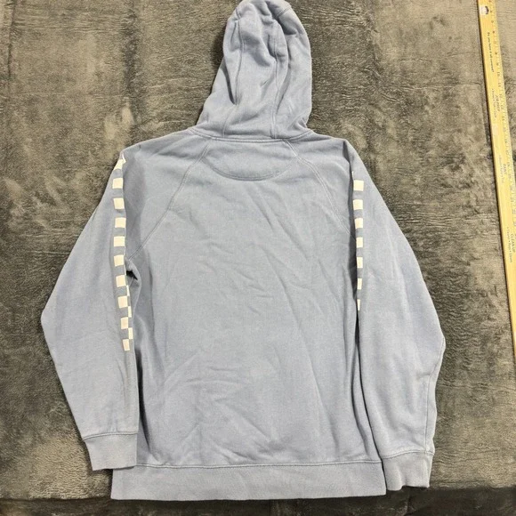 Vans Versa Hoodie Mens Large Light Blue Checkerboard VN0A3HPZLV4 - Picture 4 of 8